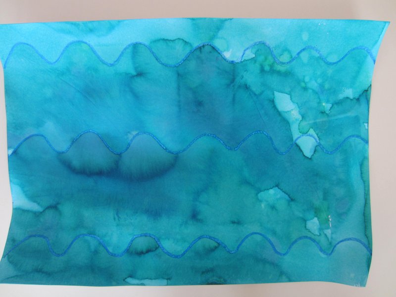 Peinture &agrave; l'encre